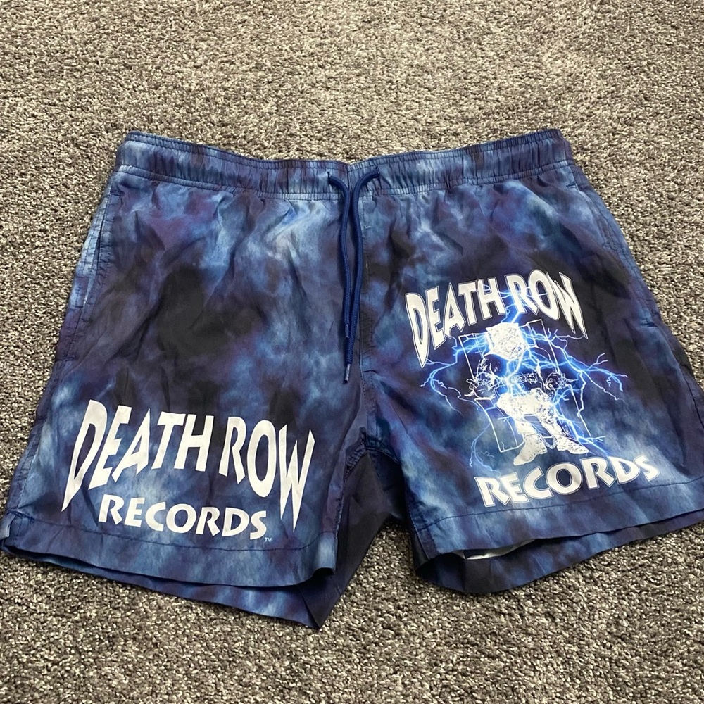 Ripple Junction Blue Tie-Dye Shorts
